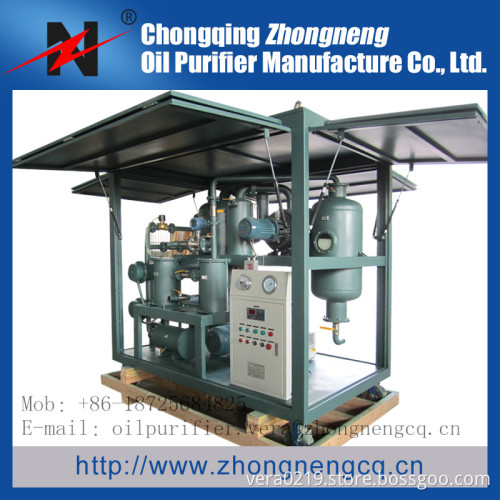 High Effective Vacuum Insulating Oil Treatment Equipment/Transformer Oil Regeneration
